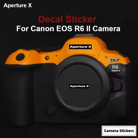 For Canon EOS R6 II Camera Sticker Protective Skin Decal Vinyl Wrap Film Anti-Scratch Protector Coat