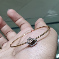 Gelang Bangle Emas Ikat Cinta Sederhana