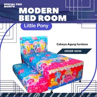 RANJANG SORONG KASUR SPRING BED OLYMPIC 2 IN 1 little pony