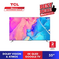 TCL QLED 4K Google TV (55") 55C635 - 2022 Model