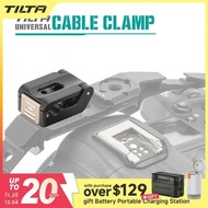 TILTA Mini Universal Cable Clamp Adapt via 1/4"-20 Screw Compatible with Most Cages TA-UCC-P-B TILTA