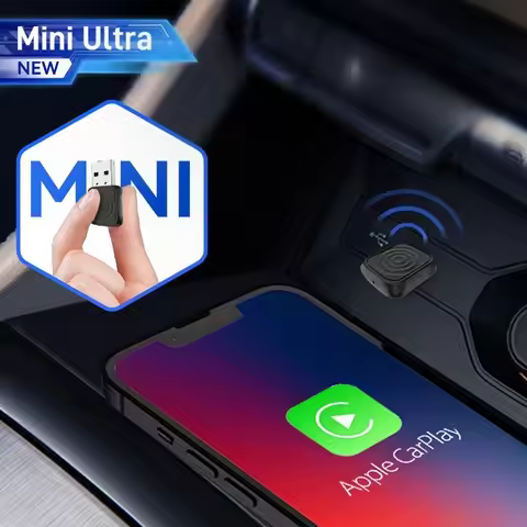 New Android Auto Wireless Dongle Wifi 5.8G Auto Connect Box Support Spotify Music CarlinKit Mini Wir