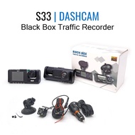 DASHCAM / DVR S 33 3 CAMERA BLACK BOX TRAFFIC RECORDER