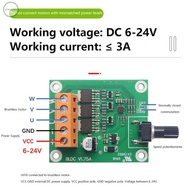 DC Brushless Motor Control Board 6V 12V 24 Volt for Fan Motor and Controller Use