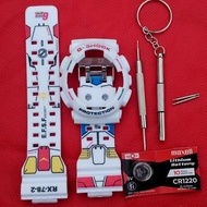 OEM GUNDAM REPLACEMENT STRAP WITH BEZEL SET GA100 GA110 GA120 GD100 GD110 GD12