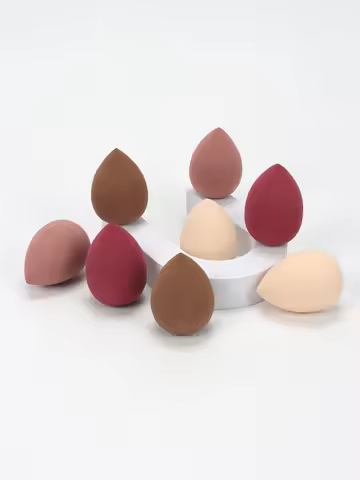 4/8 Foundation Blender; Cosmetics Sponge; Smooth Foundation; Concealing Beauty Sponge; Makeup Blende