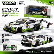 TARMAC WORKS X IXO MODELS 1/64 T64-030-19BA107 BENTLEY CONTINENTAL GT3 BATHURST 12 HOUR 2019 #107