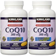 Kirkland Signature CoQ10 300mg 100 Softgels