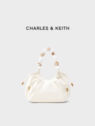 [Chinese Valentine's Day Gift] Charles & Keith Women's Bag CK2-10270879 Wave Light Dew Satchel Bucke