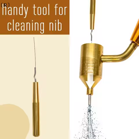 〔R〕Detailing Line Fluid Writer Paint Applicator Pen Slanting Precision Ruling Pen Slanting Fine Line