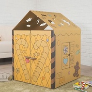 移動糖果屋 塗鴉紙箱屋 可收納 兒童玩具 遊戲屋 紙箱玩具 DIY