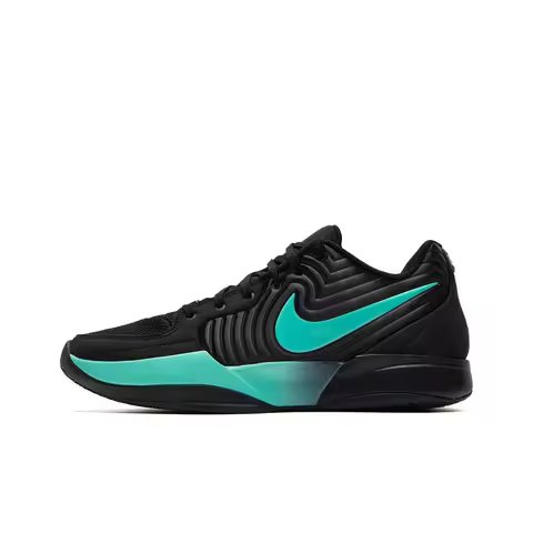 Nike Ja Morant 2 Slip Resistant Abrasion Resistant Low top Basketball Shoes Men's Black FD7327-003