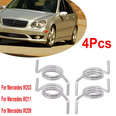 4pcs Door Lock Spring Set L&R For Mercedes W203 W211 W209 C / E / CLK Class Door Lock Spring Set Car