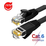 Cáp mạng Cat6 RJ45 Dây Dẹp Ugreen 50172 50173 50174 50175 50176 50178 NW102 tốc độ 1GB