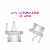 Package Of 2PCS Duckbill Valve Silicon Valve Spare Parts For Sondkoo Real Bubee Breast Pump/Valve Real Bubee Can For Valve Medela, Avent, Little Giant, Spectra, Mom Uung
