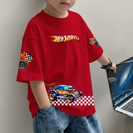 Teeforme Hotwheels Kids T-Shirt I Top Outfit Tshirt Kids 4-14 Years Boys Girls I K2559 Hot Wheels