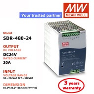 MEAN WELL SDR-480-24 DC24V 20A SDR-480-48 DC48V 10A Switching Power Supply Meanwell DC power