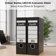 Bantex 1403 A5 Economic Black Folder A5 Folder
