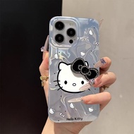 3D Fashion Hello Kitty Butterfly Knot Case For Realme 15T C73 12 13 14 Pro Plus 11 C33 C21 C20 C11 C