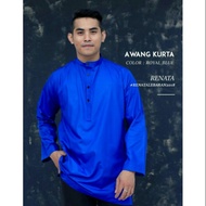 🎉KURTA AWANG ROYAL BLUE (XS-2XL)🎉