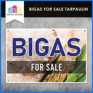 ◆ ∽ ∟ BIGAS FOR SALE Tarpaulin Banner  Bigas For Sale Tarpaulin  FREE Eyelets  3 sizes available