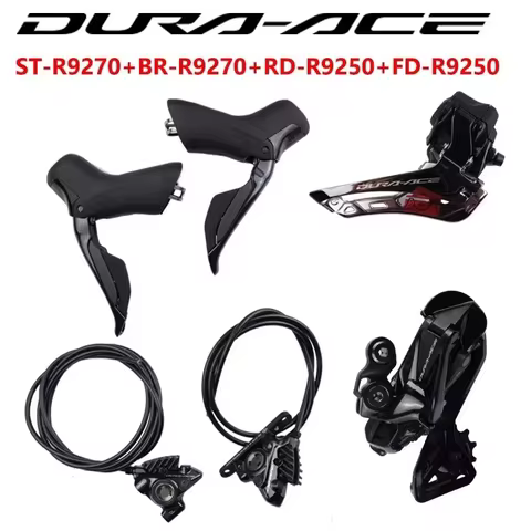 Shimano Di2 DURA-ACE R9270 2x12s Mini Groupset ST-R9270 BR-R9270 Shifter Brake Caliper RD-R9250 FD-R