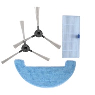 Parts for Dibea D960 D966 GT9 GT200 side brush mop hepa