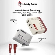 IINE Mini Dock Docking/ for Switch ROG Ally/ Steam Deck/ (L845 & L855)