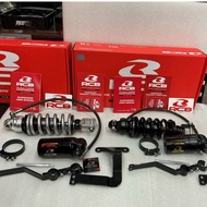 RCB Racing Monoshock 265mm DB-3 Line (Silver/Black)-R15