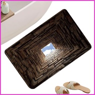 Illusion Rug 31.5 X 19.7 Inch Non-Slip Fun Home Decor 3D Illusion Rug for Halloween Thanksgiving Hom