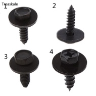 TREA 10x 6mm Hex Screw 5mm Torx Screw Car for Fender Bumper for Cross for Head Screw Washer M5 M6 Se