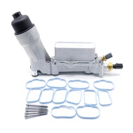 [Officestucio-Ready Stock] 926-959 3.6L Upgraded Aluminum Engine Oil Cooler Filter Housing Adapter K