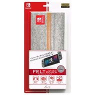 Switch 主機用 Felt 薄身便攜保護套 (灰色, iLex)