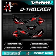 D-TRACKER STRIPING SIDE BODYDtx (only) D-TRACKER MOTORCYCLE STRIPING NEWEST MOTIF Hv2
