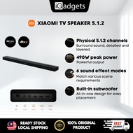 Xiaomi TV Speaker 5.1.2 Soundbar with Dolby Atmos, Home Theater, Built-in Subwoofer.