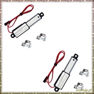[S D K G] Electric Mini Linear Actuator Stroke, 64N/14.4Lb, Speed 0.6Inch/S Mini Waterproof Motion A