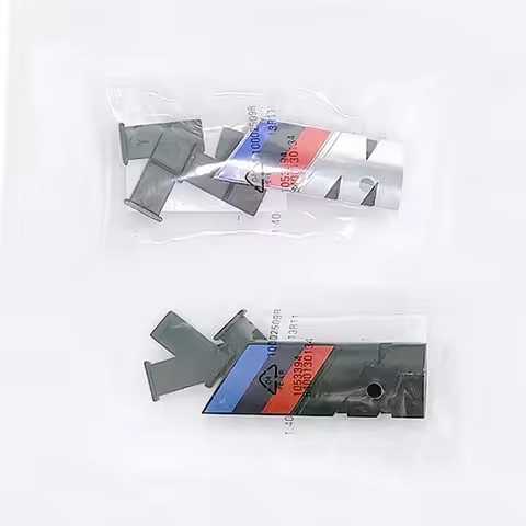 3D BMW M Logo Car Front Grille Badge Emblem Sticker for X1 X2 X3 X4 X5 X6 F48 G01 E84 E83 F39 F10 F3
