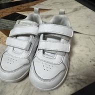 Reebok shoes 返學白鞋 14cm US8 Eur24.5