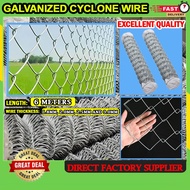 6METERS LENGTH Cyclone Wire Fence, Wire Fence for Backyard, Cyclone Wire Heavy Duty Fence Wire