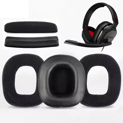 Ear Pads Cushions Headband Kit Replacement for Logitech Astro A50 A10 A20 A40 Gaming Headset EarPads