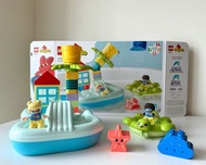 Lego樂高 duplo 水上樂園 10989 二手 洗澡 玩具