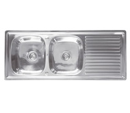 TEKA อ่างล้างจาน รุ่น VIVA 120 2B 1D สี สแตนเลส