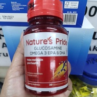 NATURE' S PRIDE Glucosamine Omega3 EPA DHA 30
