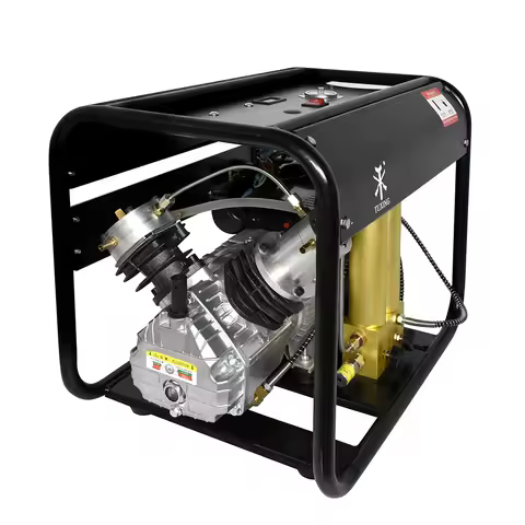 TUXING TXEDM042 300Bar 4500Psi High Pressure Compressor PCP Air Compressor Built-in Double Filter fo
