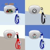 For UGREEN HiTune S3 Clear Soft Case Cartoon Mario Sanrio Cute Lanyard Pendant UGREEN HiTune S3 Tran