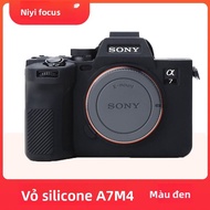 NiYi Focus | Túi Bảo Vệ Máy Ảnh Silicone cho Sony A72 R2 M2 S2 A9II A73 R3 M3 A74 R4 Máy Ảnh Kính Ng
