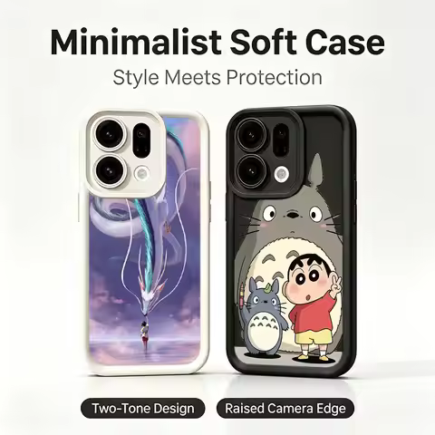 Anime Cute Totoroes Shockproof Phone Case For OPPO A5 A6 Pro A5X A6X A16 A17 A54 A57 A60 A73 A77 A79