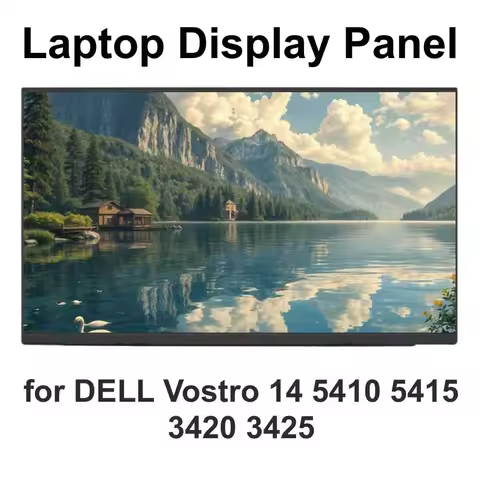 Laptop LCD Screen for Dell Vostro 14 5410 5415 3420 3425, LED Display WCDHX CN-0WCDHX 14" FHD IPS RE