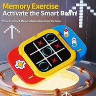 4-In-1 Tic Tac Toe Game Toy For Kids: 1-On-1 Battle, Whack-A-Mole, Memory Challenge, Party Board Gam