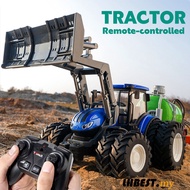 Remote Control Alloy Tractor RC Farm Tractor Truck Farming Machine Car Truck Toy 2.4G Engineering Al